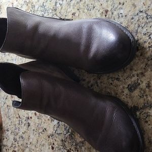 Born Ombre Grey Bootie size 9.5